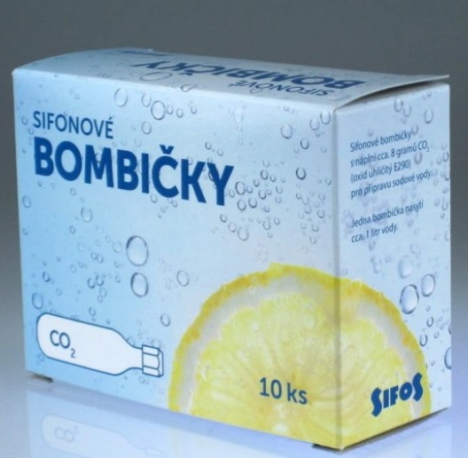VÝMĚNNÉ BOMBIČKY, LÁHVE NA VÝROBU SIFONU A ŠLEHAČKY
