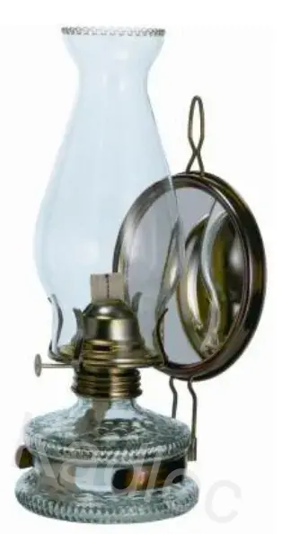 Lampa petrolejová zrcadlová s cylindrem Eagel