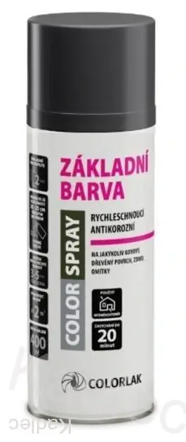 COLORSPRAY ZÁKLADNÍ BARVA AC600 - 0199 ČERNÁ