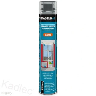 Polyuretanová pěna NÍZKOEXPANZNÍ GUN 750ml