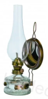 Lampa petrolejová zrcadlová s cylindrem 147/8"