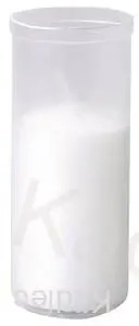 Svíčka náplň do hřbitovních lamp 150g, 58h