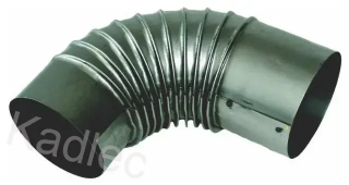 Koleno kouřové tenkostěnné průměr 130