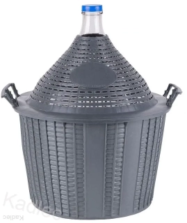 Demižón sklo/plast 15l 450x350x270mm
