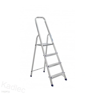 Schůdky jednostranné Al 150kg ALUMET 4 stupně (3+1)