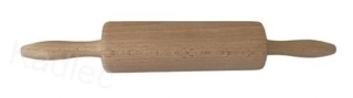 váleček d65x255mm, délka celkem 45,5cm, dřevo, CZ