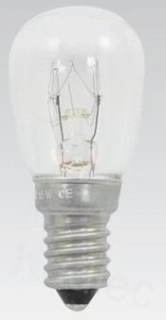 Náhradní žárovka do lednice E14 25 W hrušková