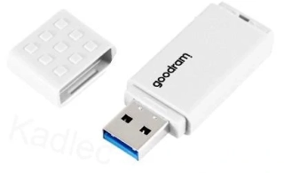 GOODRAM Flash Disk 128GB UME2, USB 2.0, bílá