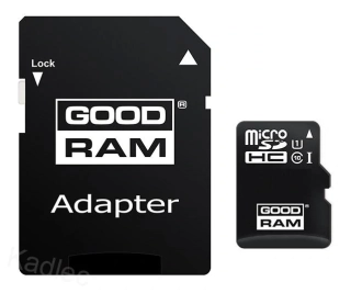 Paměťová karta Goodram M1AA microSD 32 GB 100 MB / s UHS-I třída 10 s adaptérem