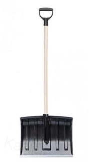 hrablo (lopata na sníh) UH 50 PMK černé - SLOŽENÉ