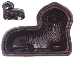 beránek 18cm, keramika