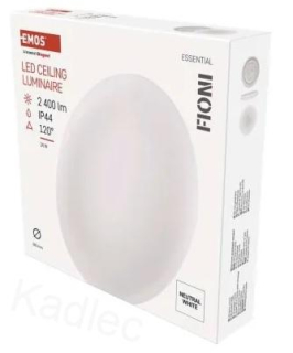 LED přisazené svítidlo FIONI, kruhové bílé 24W neutrální b., IP44